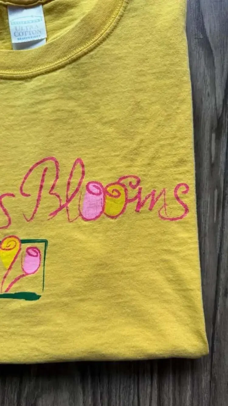 Vintage 90s Dallas Blooms Graphic Tee
